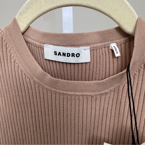 Sandro
Ribbed Knit Bodysuit size 1 NWT - Picture 5 of 7